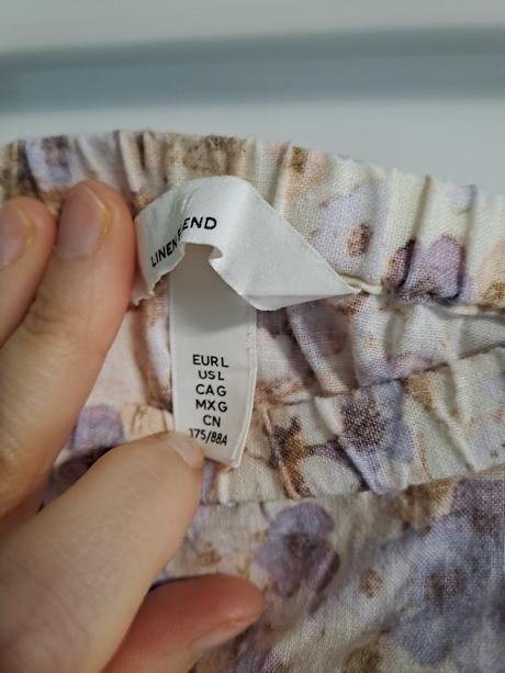 H&m ľanová sukňa, h&m,l