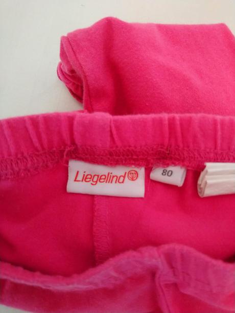 Dievčenské sýto ružové trištvťáky, liegelind 74-80, 80