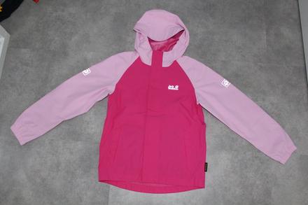 Turistická vrchná bunda jack wolfskin, jack wolfskin,140