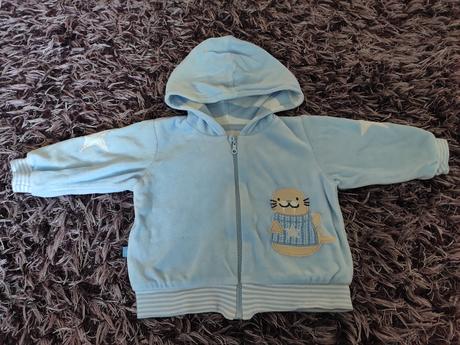 Detská plyšová mikina + body, ewa,80