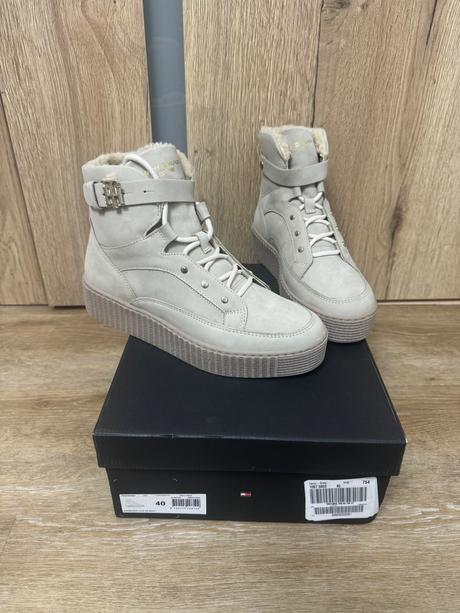 Vyteplené snehule th, tommy hilfiger,40