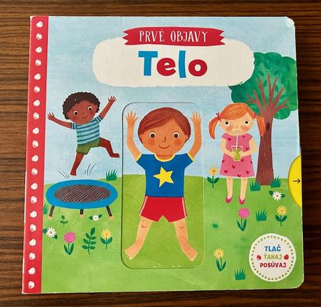 Ludske telo knižka pre deti, 