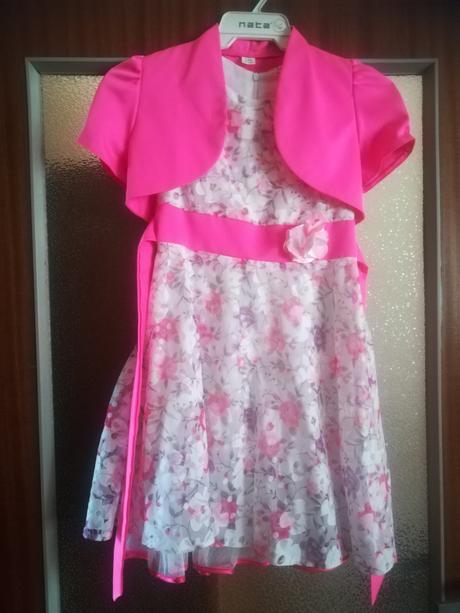 Spoločenske šaty pre dievčatko, 140