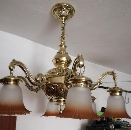 Starožitný luster,