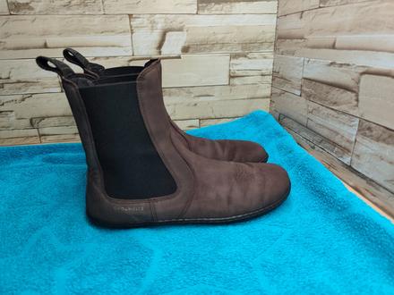 Groundies 38 - dámske kožené zateplené barefoot to, 38