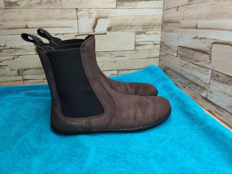 Groundies 38 - dámske kožené zateplené barefoot to, 38