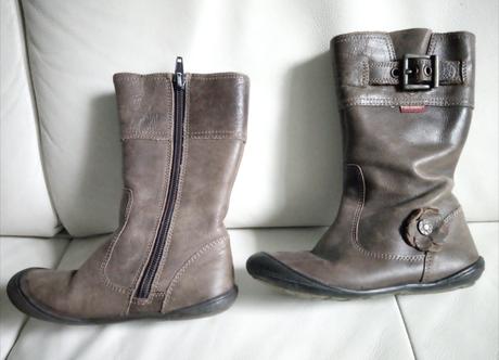 Dievčenské kožené čižmičky, 26