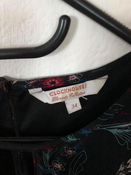 Vzorované šaty, c&a,34