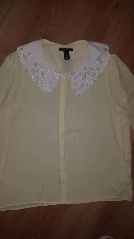 Bledožltá blúzka forever 21, m