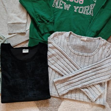 Tenké mikiny a svetríky 5ks, 140–152