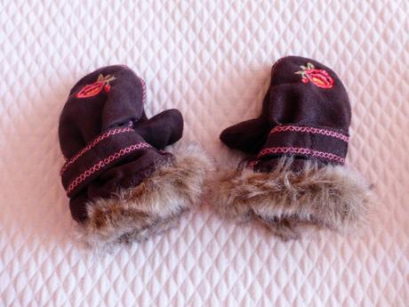 Nádherná ušianka+rukavičky nenosené, h&m,62