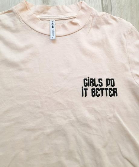 Tričko/top cropp č.s, s