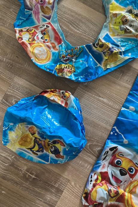 3set plážová súprava do vody paw patrol, 