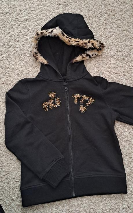 Čierna mikinka, c&a,128