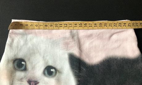 Riflova sukna s macickami, h&m,110