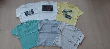 6x tričko zara veľ. 122 - cena s poštou, zara,122
