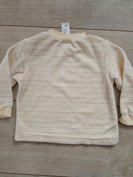 Kojenecká pásikavá mikina (74), baby club,74