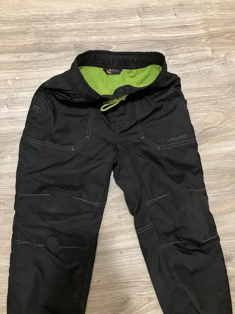 Zateplené nohavice 116/122, lewro,116