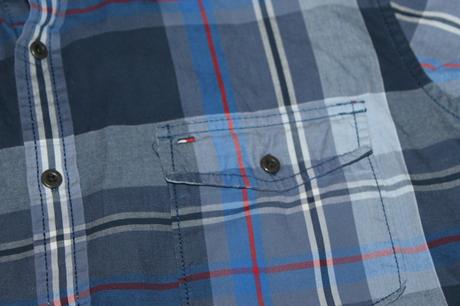 Károvaná pánska košeľa tommy hilfiger v. m, tommy hilfiger,m