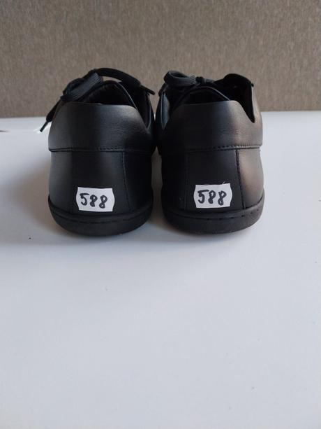 Shapen barefoot tenisky feelin uni black leather, 46