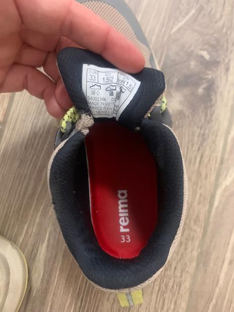 Reima outdoorové tenisky 33, turistické topánky, reima,33