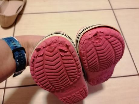 Gumené sandálky ako kroksové 24/25, 25