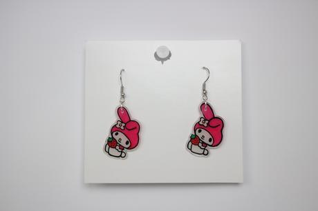 My melody handamade plastové náušnice,