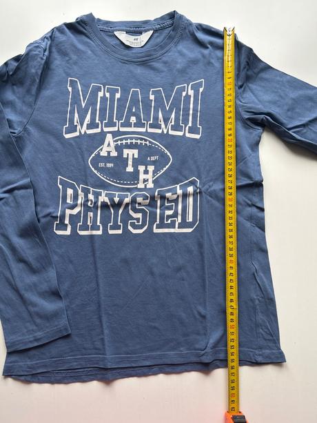 Tricko s dlhym rukavom, h&m,146