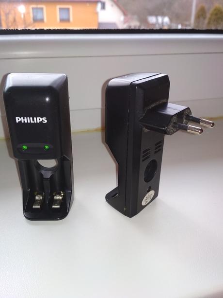 Nabijacky na baterie, philips