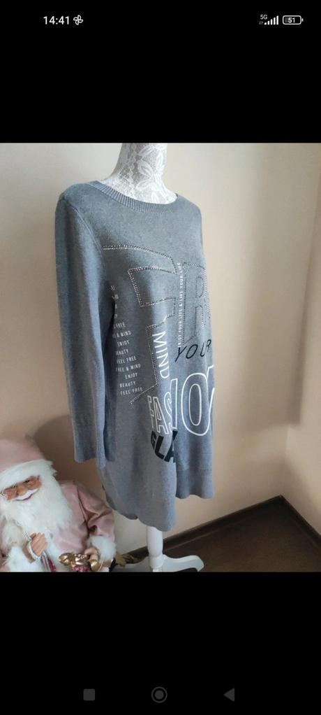 Dámsky dlhý sveter monari, 44