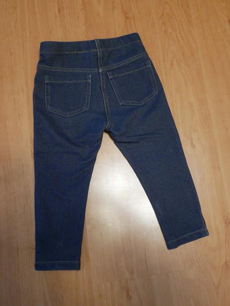 Súprava šatovej tuniky a riflových legín, zara,92