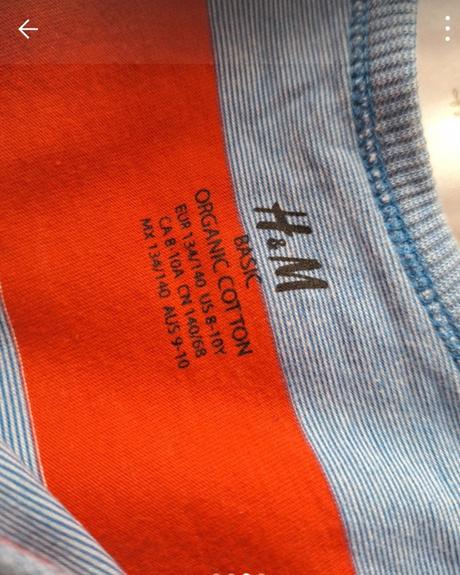 Tricko 134/140, h&m,134