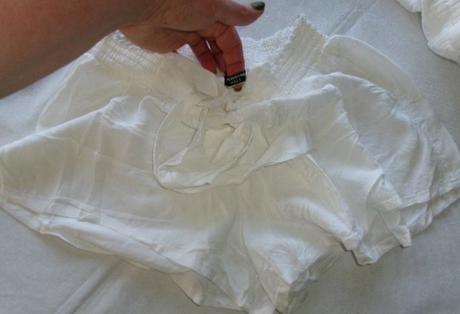 Calzedonia biele kraťasy vel.s, calzedonia,s