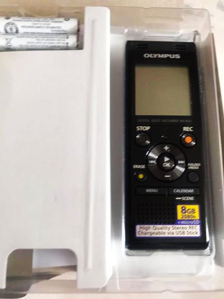 Digitálny diktafón olympus ws-853, olympus