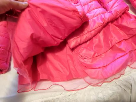 Prechodná bunda s volánom, m