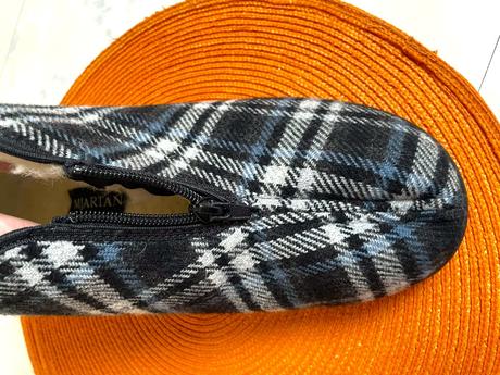 Seniorské vysoké papuče zatepl.ovčou vlnou, 43