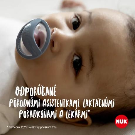 Nuk mommyfeel cumlík mint 0-9m 2 ks, nuk