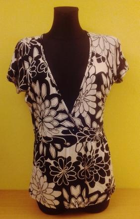 Dámsky predĺžený elastický top, yessica, c&a,xxl