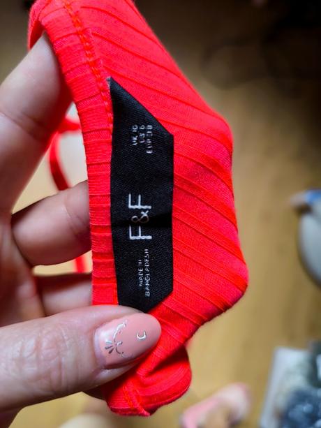 Neónové šaty, f&f,38