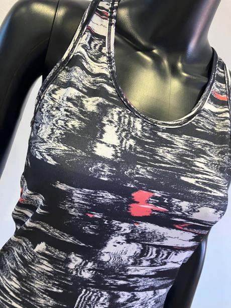 Dámske športové tričko vzorované h&m (s), s