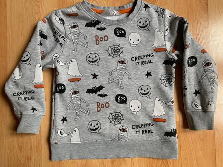 Halloween mikina, h&m,116