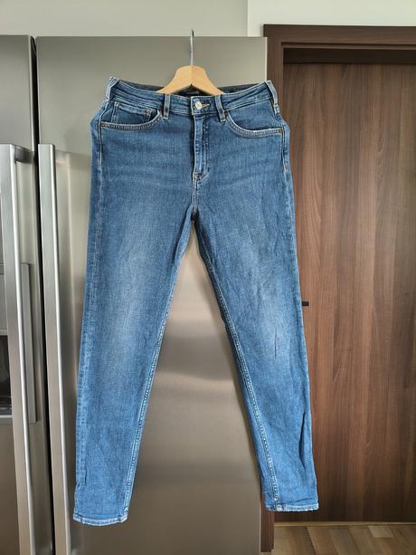 Scotch & soda slim rifle s vysokým pásom s, s