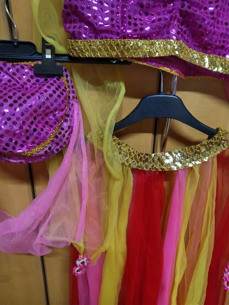 Karnevalový kostým, čarodejnica, tanečnica,, 