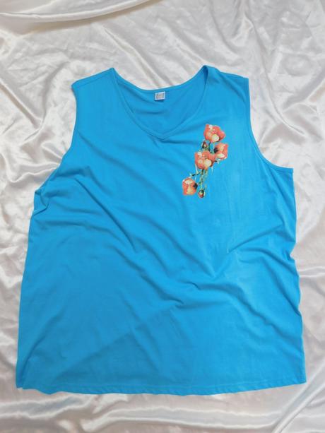 Pekny top,ocean farby, 52