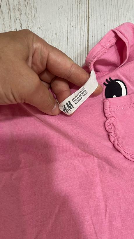 Tričko s krátkym rukavom 98 4ks, h&m,98