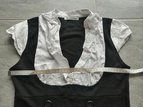 Ľahké šaty s blúzkovou vsadkou jus d orange vs, s