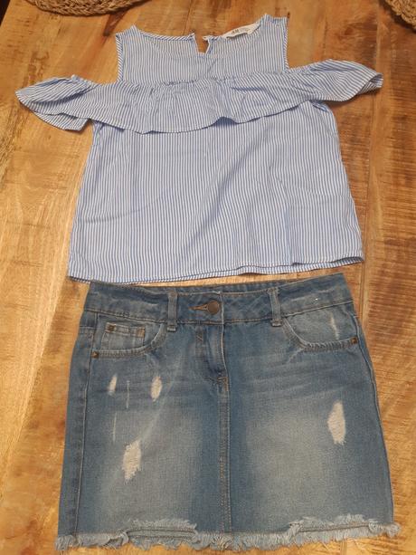 Sukňa a top, 122–134