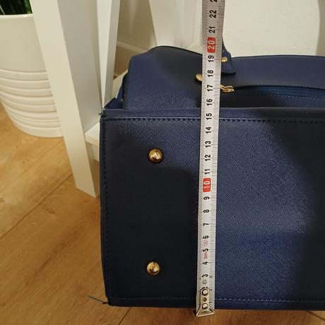 Veľká modrá kabelka/taška,