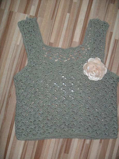 Pletený top, xs