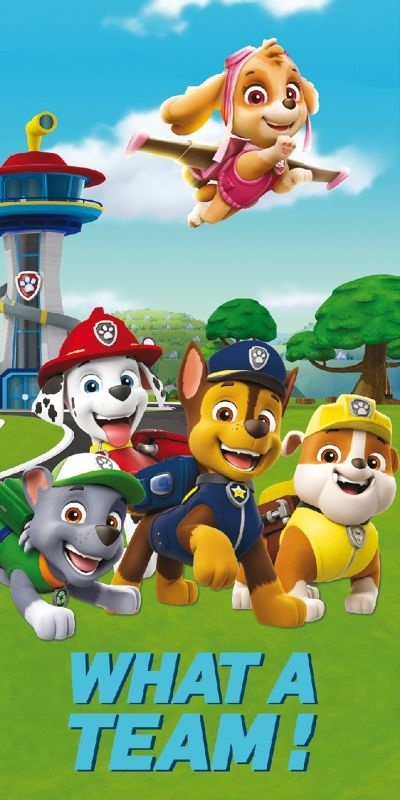 Osuška paw patrol team 70/140,